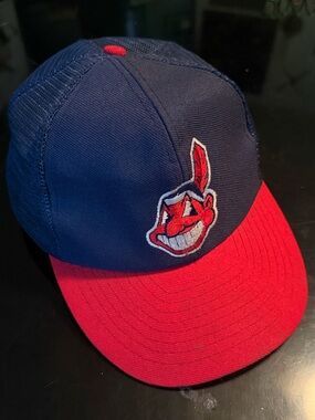 Authentic Vintage Official License Major League Baseball Chief Wahoo Cleveland